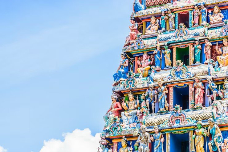 View from temple